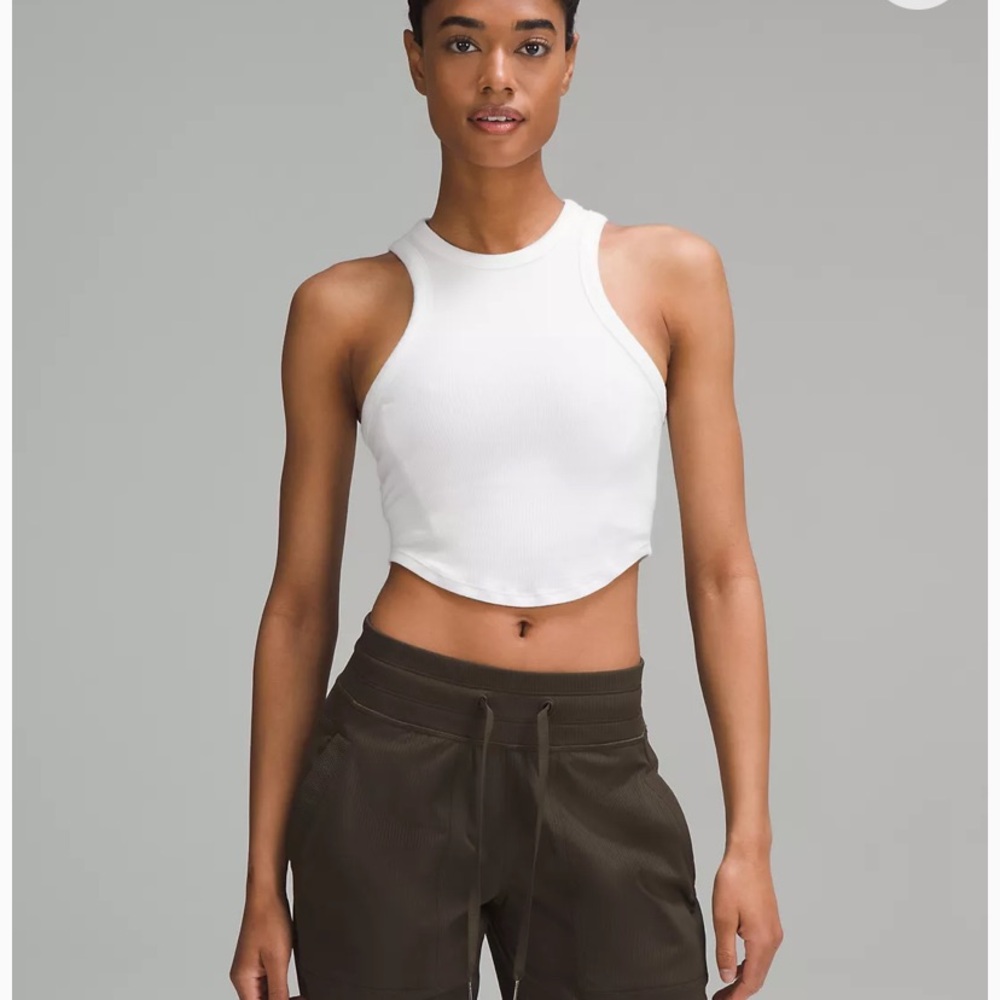 Hold tight cropped tank